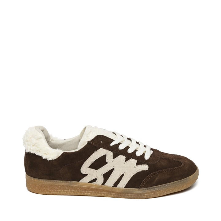 Steve Madden Women's Brown Elora Low-Top Trainers in Size 4, Sports Direct