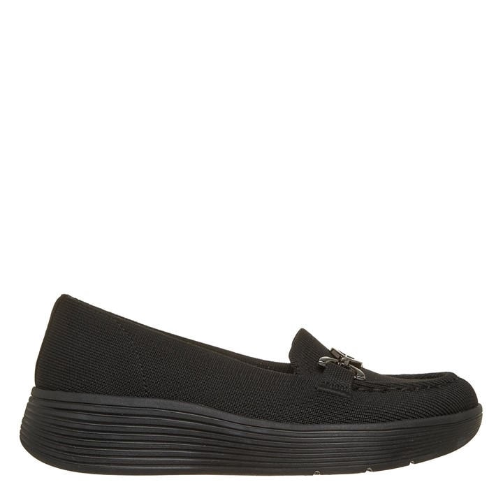Skechers Women's Black Slip On Trainers in Size 5.5, Sports Direct