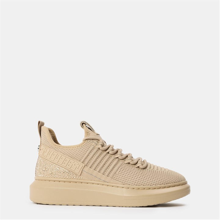 Steve Madden Women's Pink Glorya Low-Top Trainers in Size 4, Sports Direct