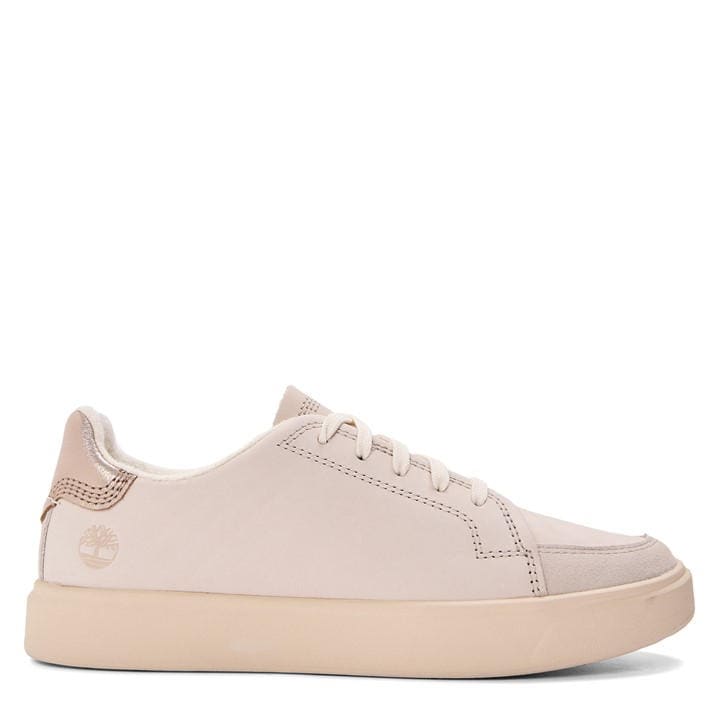 Timberland Women's White Low Lc Sneaker Low-Top Trainers in Size 3.5, Sports Direct