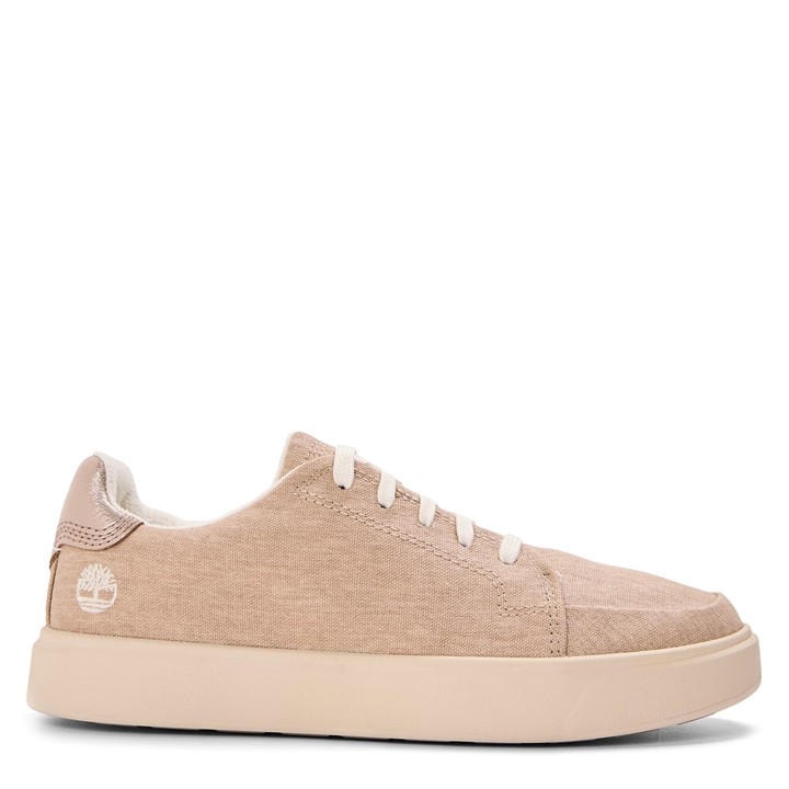 Timberland Women's Beige Low Lc Sneaker Trainers in Size 3.5, Sports Direct