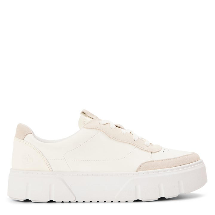 Timberland Women's Beige Low Lc Sneaker Low-Top Trainers in Size 7.5, Sports Direct