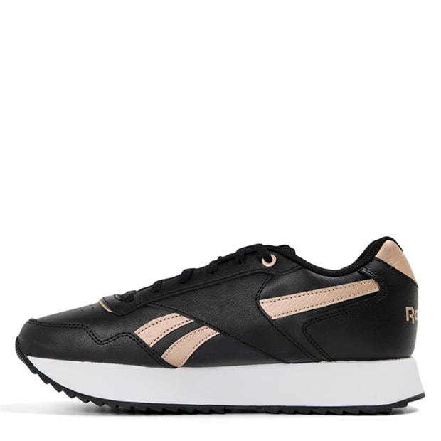 Black/White - Reebok - Women's Glide Ripple Trainers