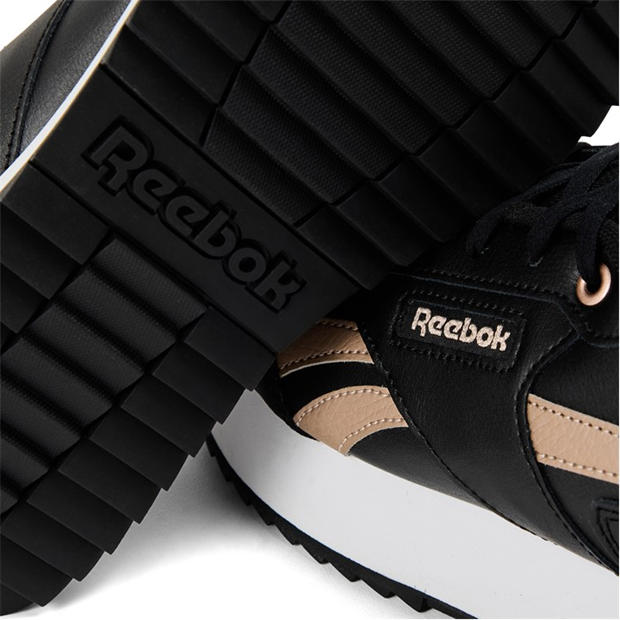 Black/White - Reebok - Women's Glide Ripple Trainers