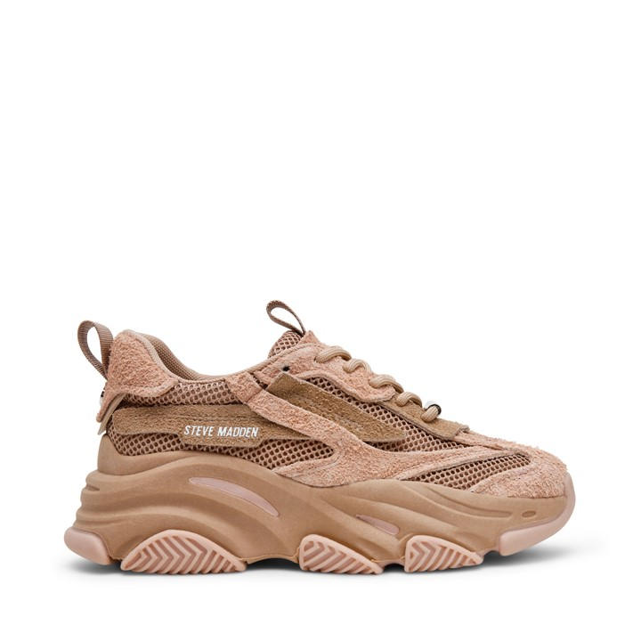 Steve Madden Women's Possession Chunky Trainers - Soft Blush - Size 6 (39) - Image 4
