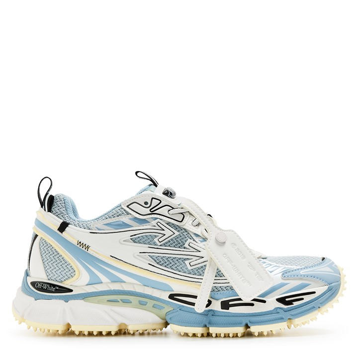 Off White Women's Blue Be Right Back Retro-Inspired Comfort Sneakers in Size 5, Sports Direct