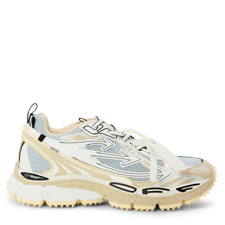 Off White Women's Beige Be Right Back Retro-Inspired Comfort Sneakers in Size 8, Sports Direct