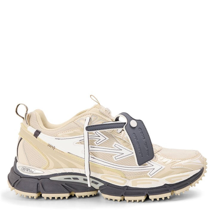 Off White Women's Beige Be Right Back Retro-Inspired Comfort Sneakers in Size 7, Sports Direct
