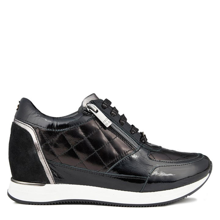 Moda In Pelle Women's Black Berke Trainers in Size 7, Sports Direct