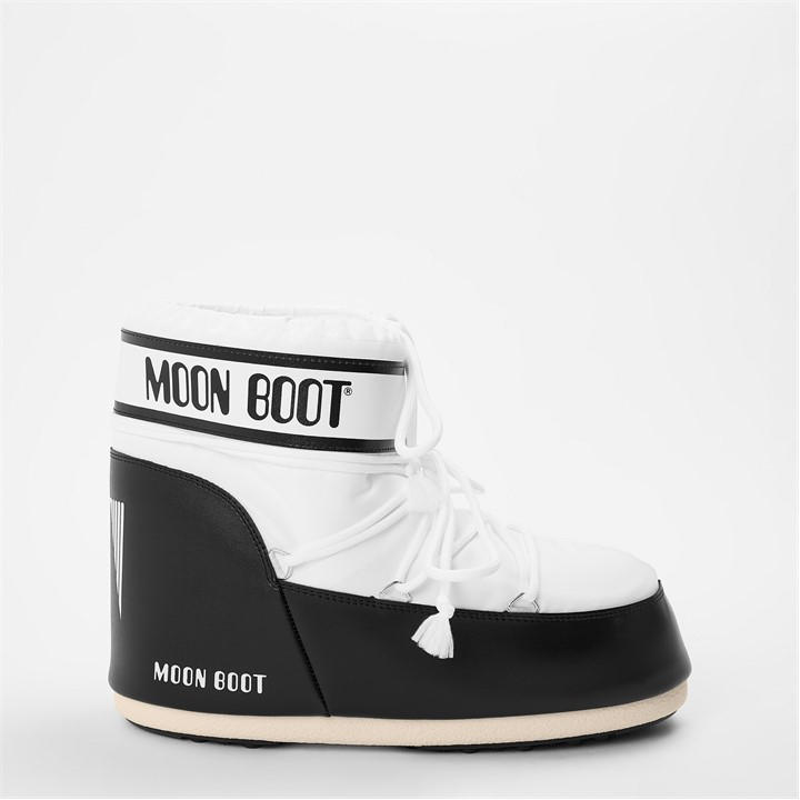 Moon Boot Men's Black Icon Low Boots in Size 9, Sports Direct