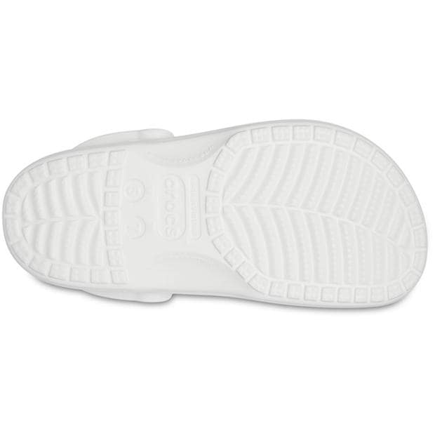 White/Grey - Crocs - Women's Baya Lined Mule Slippers