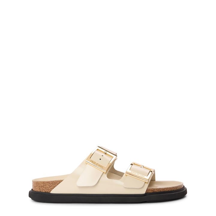 Birkenstock Women's White Arizona Big Buckle in Size 5.5, Sports Direct