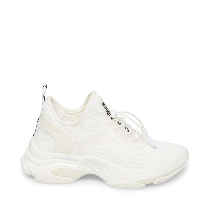 Steve Madden Women's White Match-E Low-Top Heritage Runner in Size 3, Sports Direct