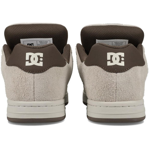 Taupe/White - DC - Men's Gaveler Low Skate Shoes
