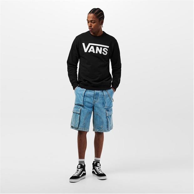 Black/White - Vans - Men's AshwoodHi Decon Canvas High-Top Trainers