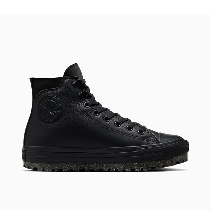Converse  Black  Chuck Taylor All Star Cit High-Top Trainers in Size 8.5, Sports Direct