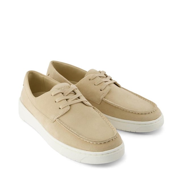 Natural - Toms - Men's TRVL Lite London Canvas Slip On