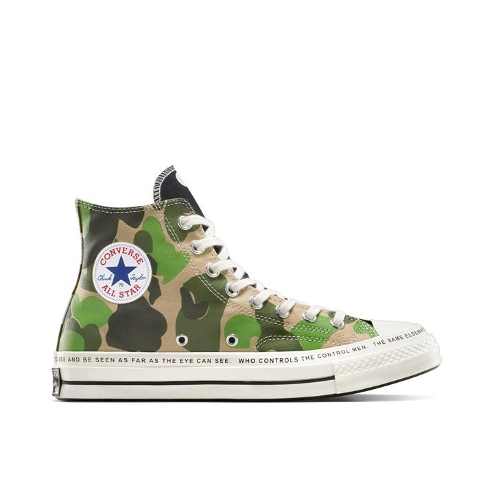 Converse  Green Chuck 70 High-Top Trainers in Size 9, Sports Direct