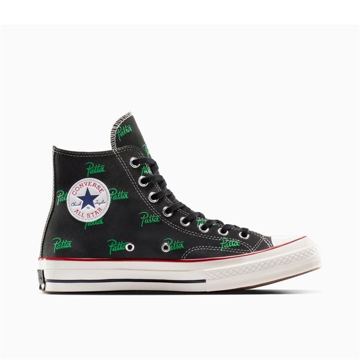 Converse  Black  Chuck 70 High-Top Trainers in Size 7.5, Sports Direct