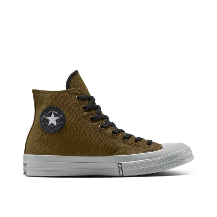 Converse Green Chuck 70 Gore-Tex High-Top Trainers in Size 10, Sports Direct
