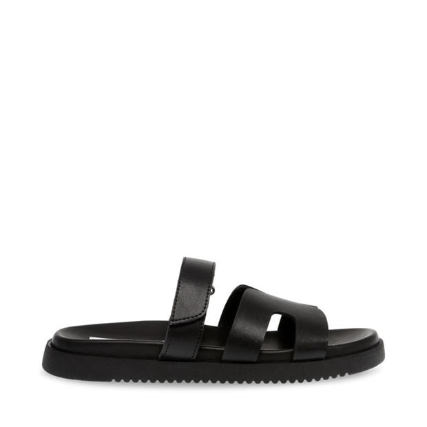 Czarny - Steve Madden - Women's Missile Flat Sandals