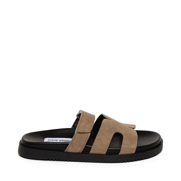 Steve Madden Women's Beige Missile Sandal Size 7