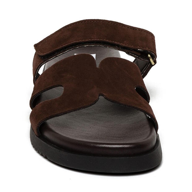 Dark Brown - Steve Madden - Women's Missile Flat Sandals