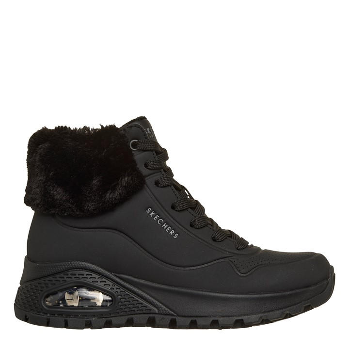 Skechers Women's Black Uno Rugged - Fall Air in Size 6, Sports Direct