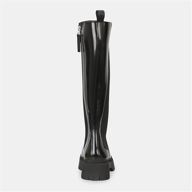 Black - Hugo - Knee High Boots