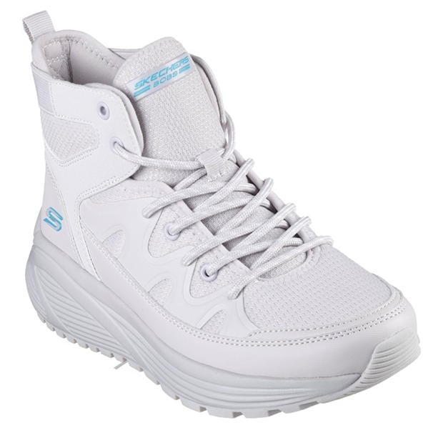 Light Grey - Skechers - Women's High-Top Trainers