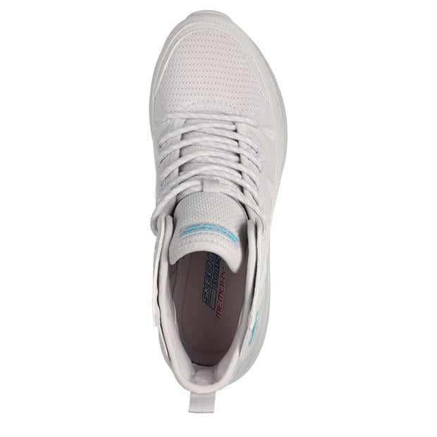 Light Grey - Skechers - Women's High-Top Trainers