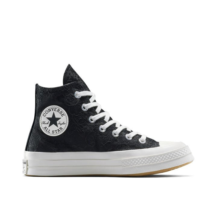 Converse Women's Black Chuck 70 High-Top Trainers in Size 7, Sports Direct