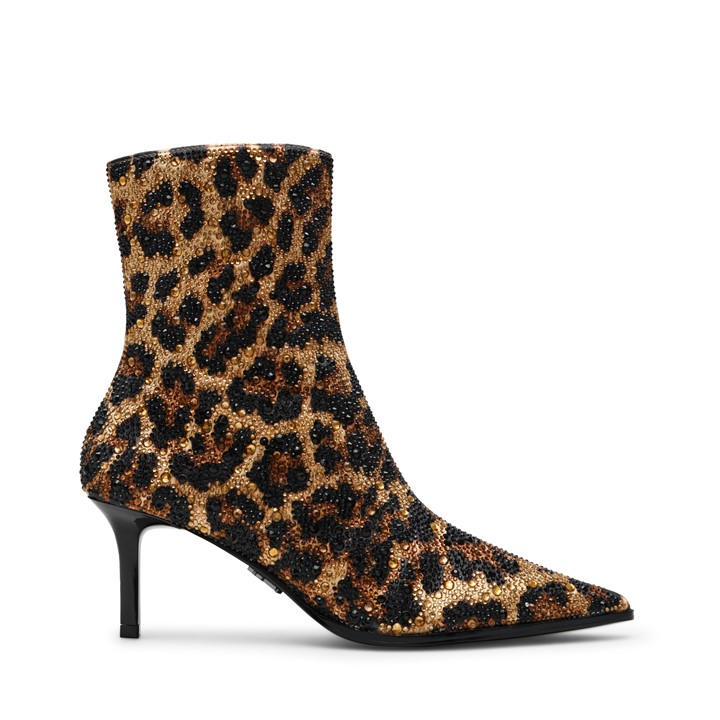 Steve Madden Women's Brown Heirloom Heeled Ankle Boots in Size 6, Sports Direct