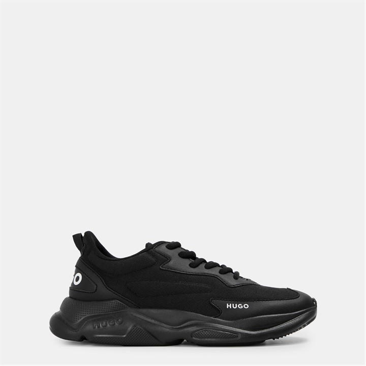 Hugo Women's Black Leon Runners in Size 5, Sports Direct