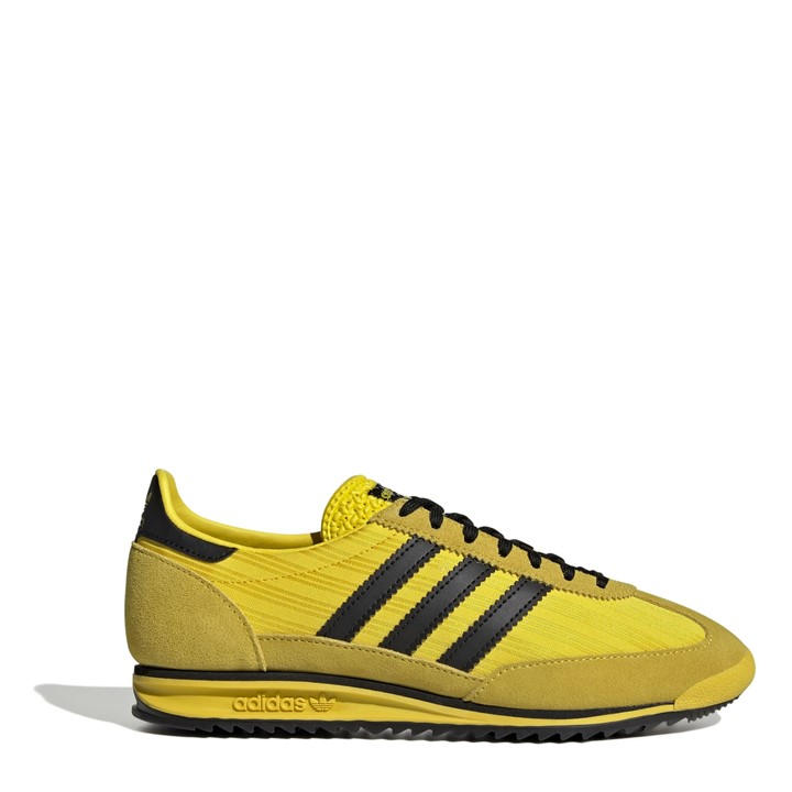 Adidas Originals Women's Yellow Sl72 Shoes in Size 4, Sports Direct