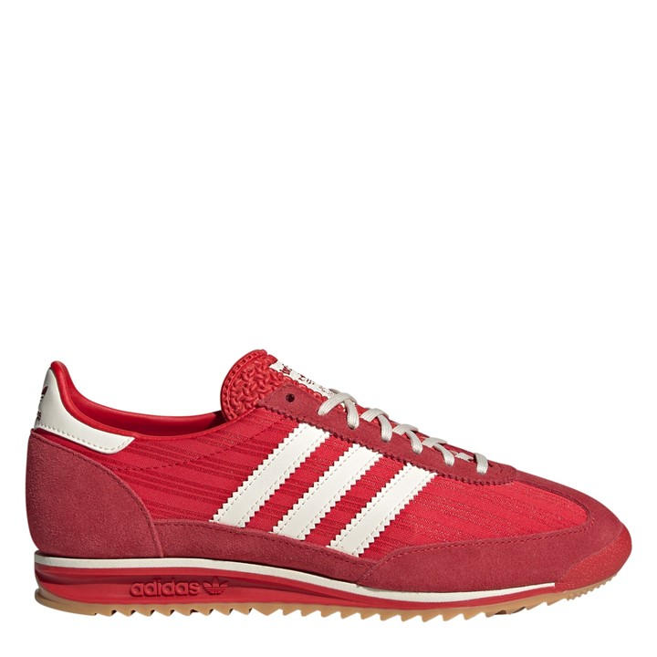 Adidas Originals Women's Red Sl72 Shoes in Size 4, Sports Direct