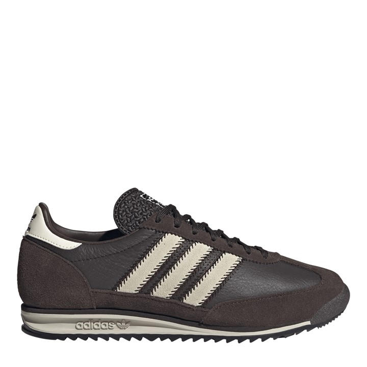 Adidas Originals Women's Brown Sl72 Shoes in Size 5, Sports Direct