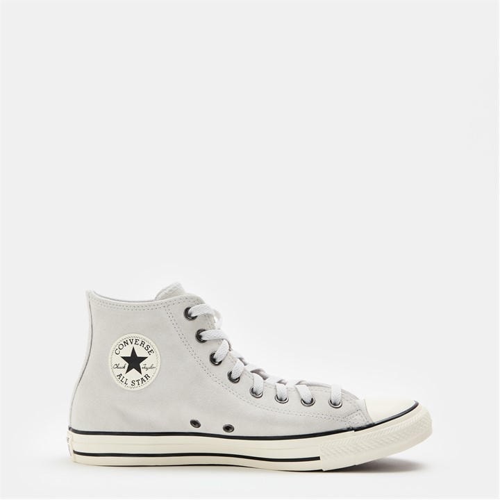Converse Men's Grey Chuck Hi F Canvas High-Top Trainers in Size 9, Sports Direct