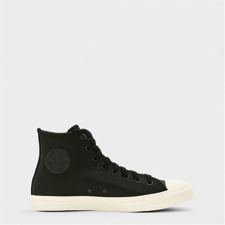Converse Men's Black Chuck Hi F Canvas High-Top Trainers in Size 9.5, Sports Direct
