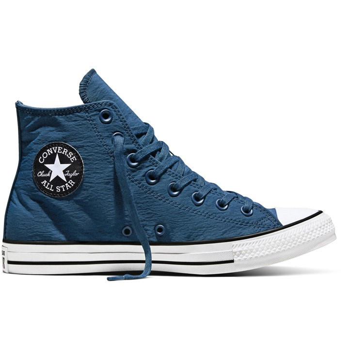 Converse Men's Blue Canvas High-Top Trainers in Size 9, Sports Direct