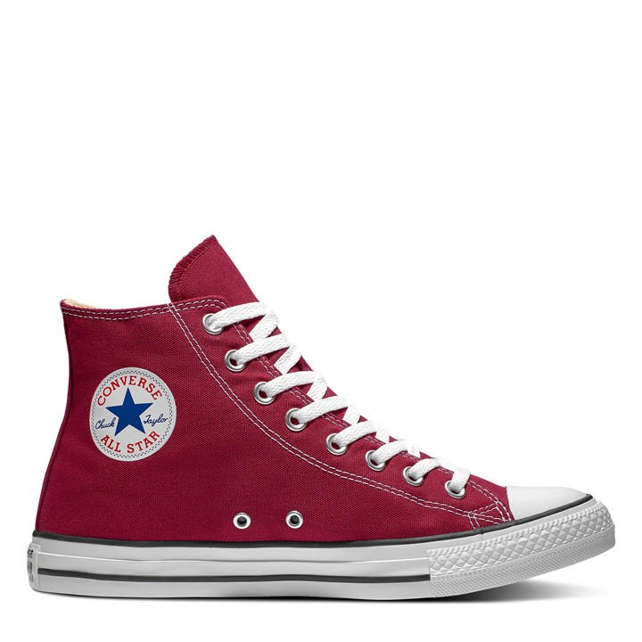 Converse Men's Red Chuck Taylor All Star Classic Trainers in Size 10.5, Sports Direct