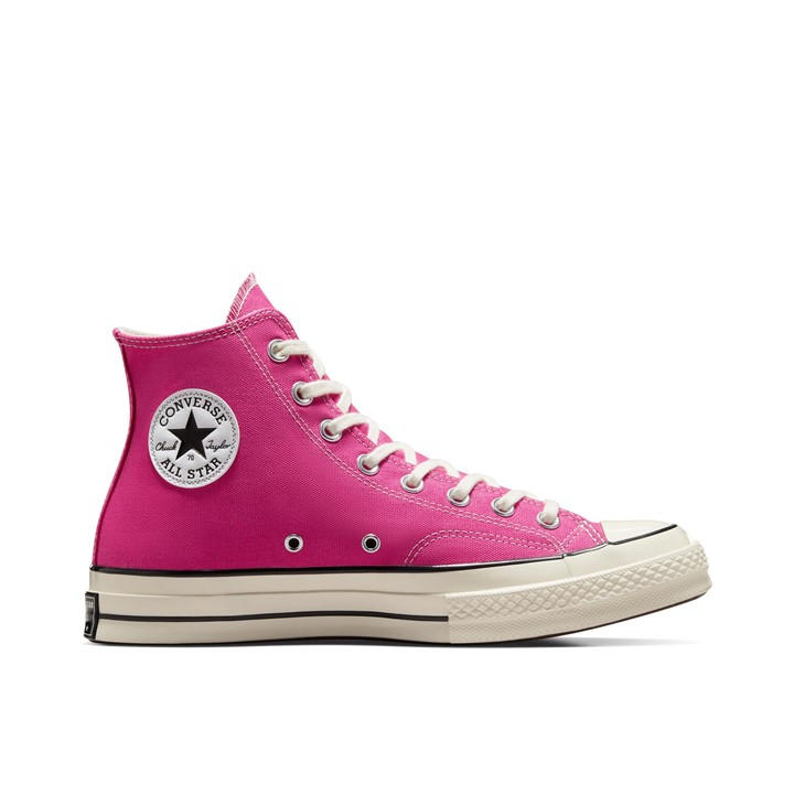 Converse  Pink  Chuck 70 Fall Tone Canvas High-Top Trainers in Size 5, Sports Direct