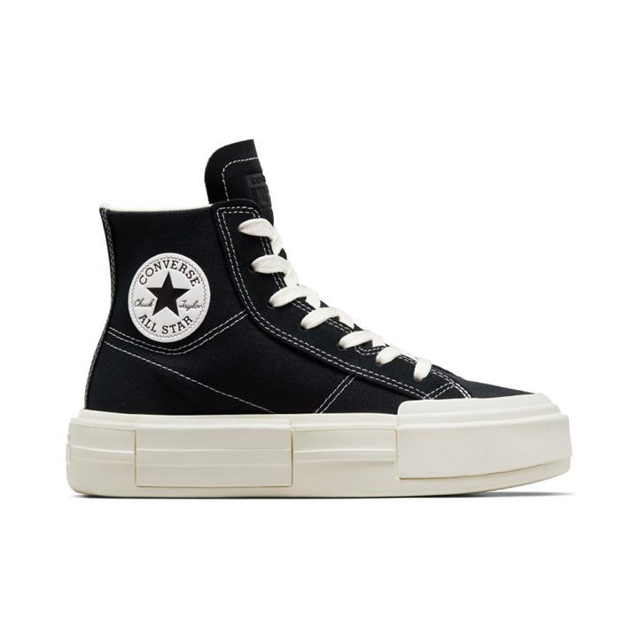 Converse  Black Chuck Taylor All Star Cru Canvas High-Top Trainers in Size 3.5, Sports Direct