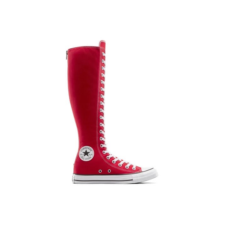 Converse  Red  Chuck Taylor All Star Canvas High-Top Trainers in Size 6.5, Sports Direct