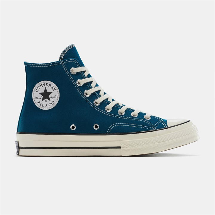 Converse  Blue  Chuck 70 Canvas High-Top Trainers in Size 10.5, Sports Direct