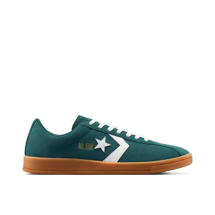 Converse  Green  All Star Classic Trainer Canvas High-Top Trainers in Size 7, Sports Direct