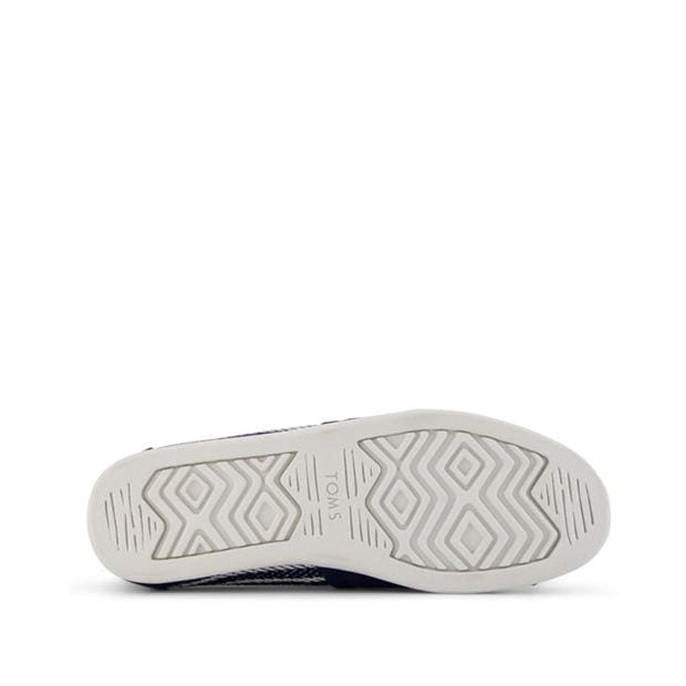 Navy - Toms - Men's Canvas Trainers