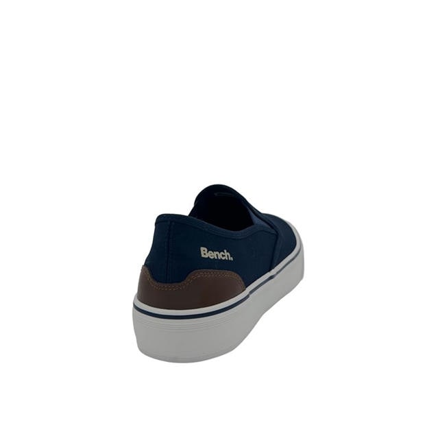 NAVY - Bench - Men's Dalton Canvas Trainers