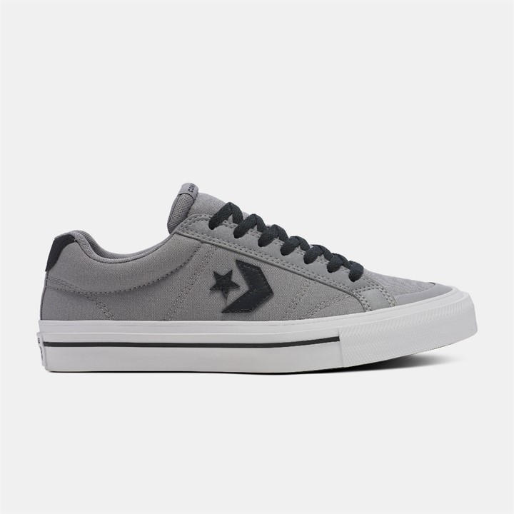 Converse  Grey  Sport Casual Canvas Trainers in Size 7, Sports Direct