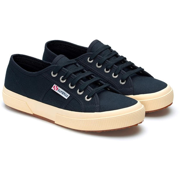 Морска синьо - Superga - Unisex Adults Low Profile Canvas Trainers